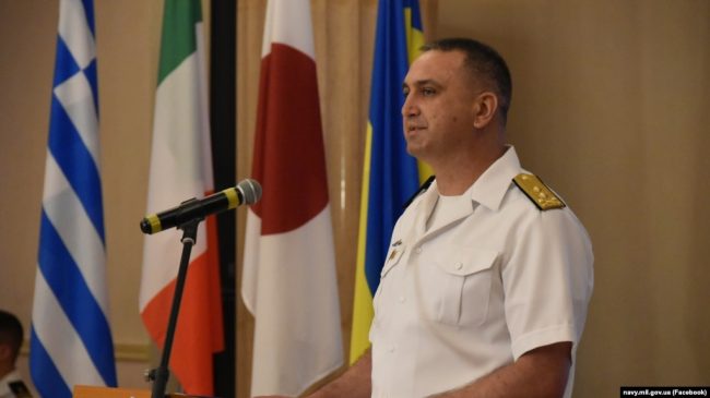 командующий Военно-морскими силами ВСУ Алексей Неижпапа