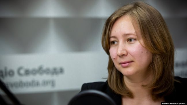 руководитель Крымской правозащитной группы Ольга Скрипник