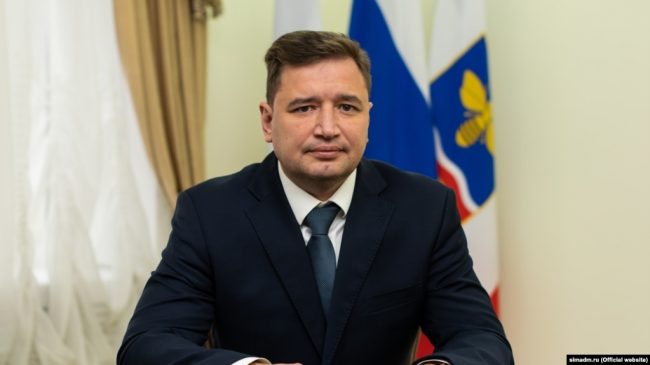 Временно исполняющий обязанности мэра Симферополя Максим Балахонов