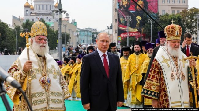 Патриарх Александрийский и всея Африки Феодор в Москве