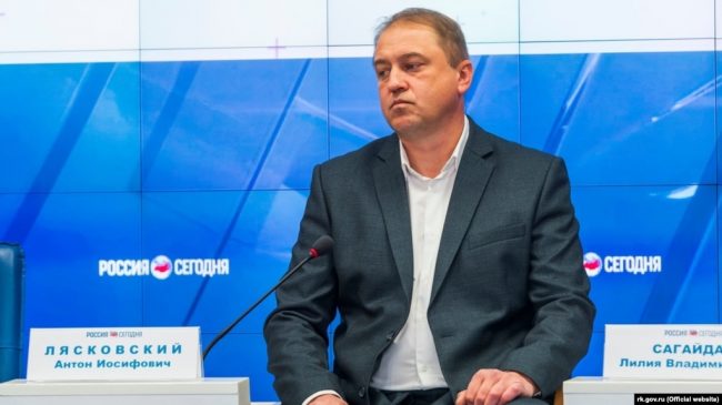 заместитель министра здравоохранения Крыма Антон Лясковский