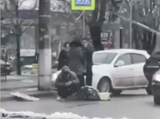 В Симферополе на перекрёстке улиц Севастопольской и Трубаченко сбили пешехода.