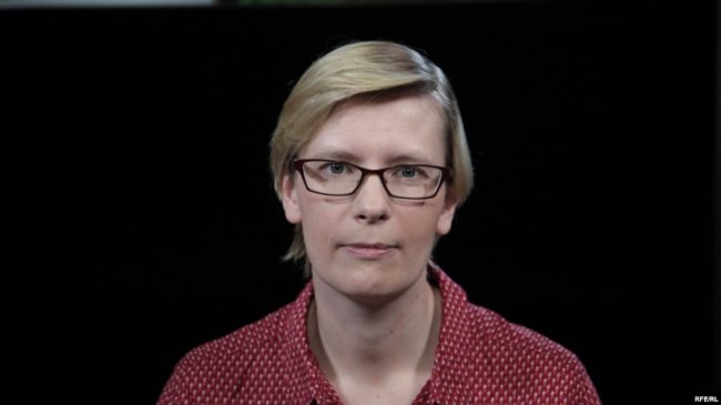 Российская правозащитница Марина Литвинович