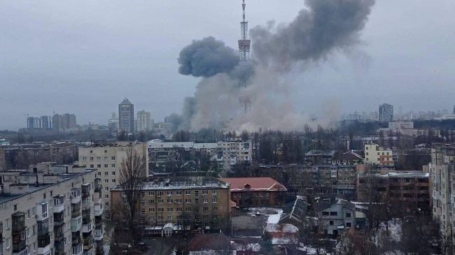 атака на Киевскую телевышку