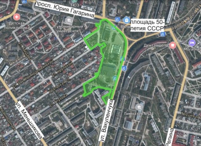 В Севастополе власти готовятся снести всё на площади 50-летия СССР