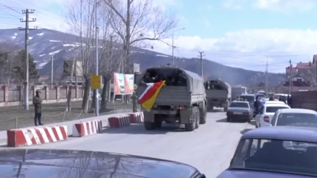 В Крым перебросили около 150 человек из Южной Осетии