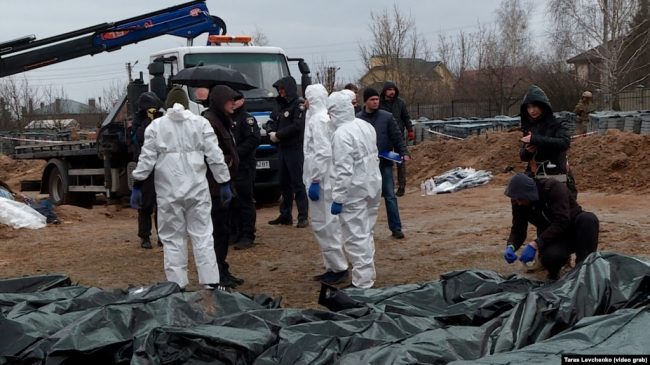 В Киевской области обнаружены тела 900 человек, убитых российскими военными