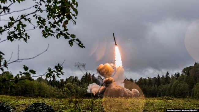 С начала полномасштабного вторжения Россия выпустила по территории Украины 551 крылатую ракету типа «Калибр» и «Искандер».