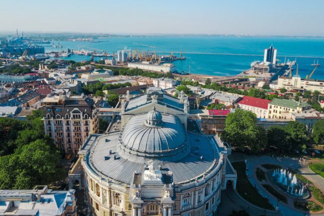 Одесса – портовый город