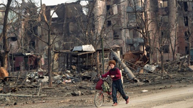 Чечня, Грозный, 1995 год