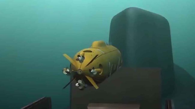 автономным подводным аппаратом является российский «Посейдон»
