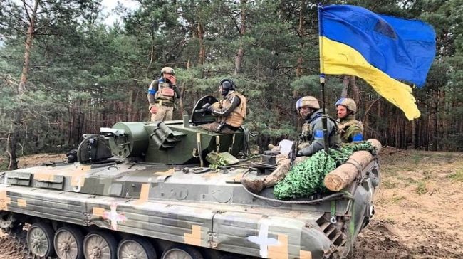 Украина не планирует останавливать контрнаступление